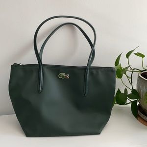 Lacoste Green Concept Small Zip Tote